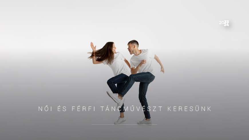 Próbatánc női és férfi táncművészeknek