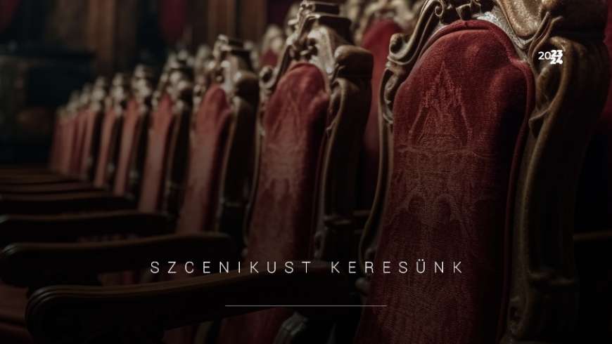 Szcenikust keresünk