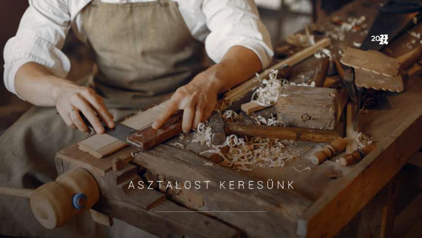 Asztalos munkatársat keresünk