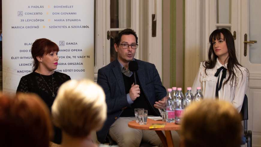 Büchner és Závada Lénáról és a Leonce-ról mesél a Kisszínházban
