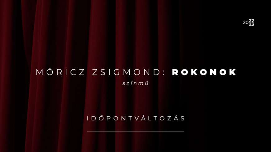 Rokonok: időpontváltozás
