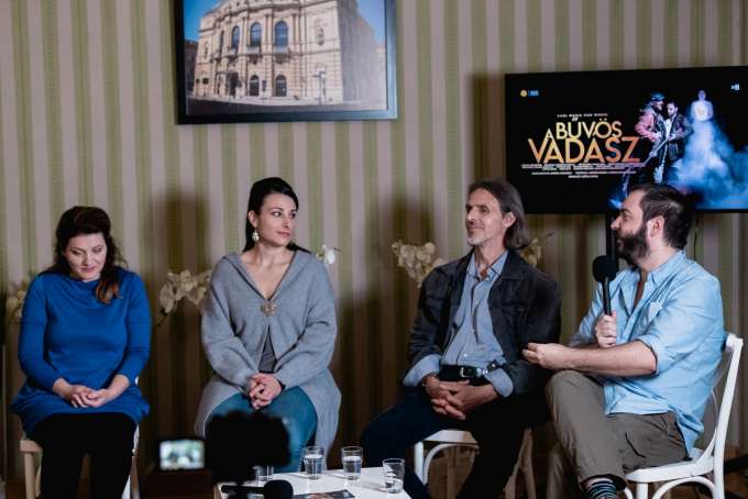 A bűvös vadász közönségtalálkozó | fotó: Tari Róbert/Szegedi Nemzeti Színház