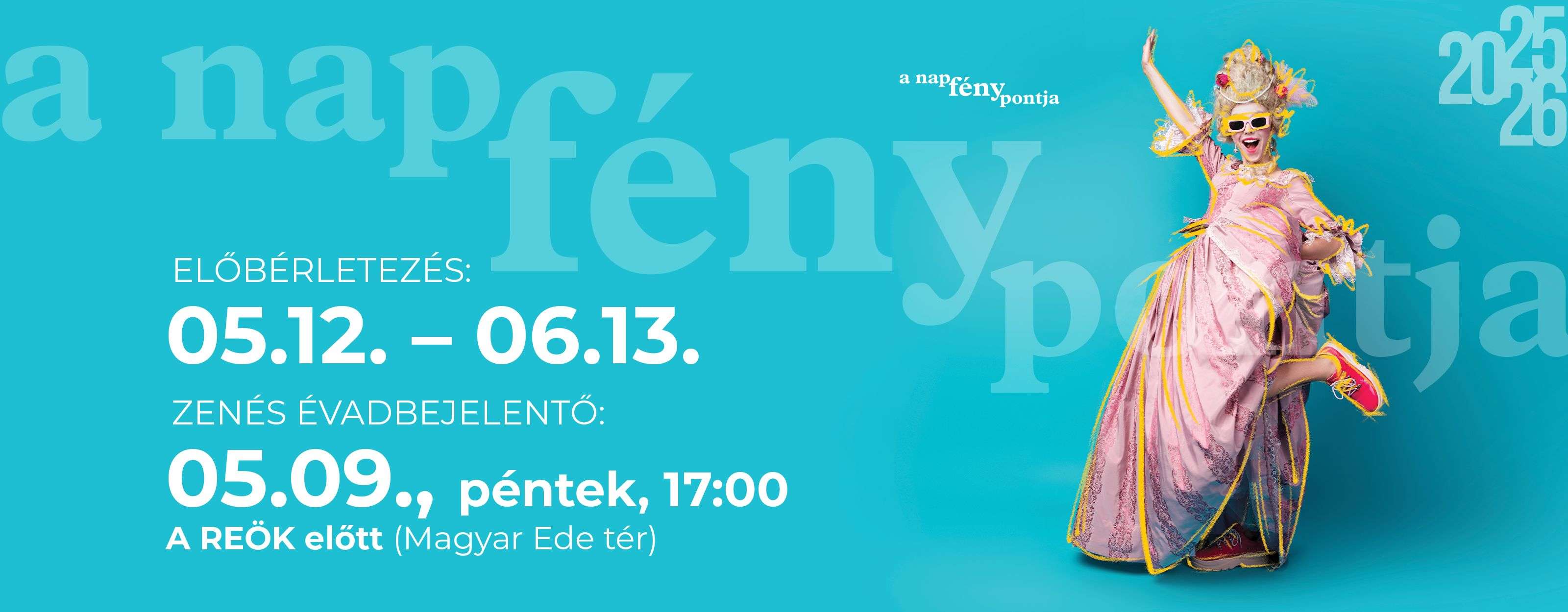 Zenés évadbejelentő a REÖK előtt